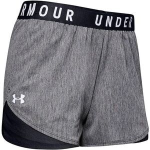Under Armour Play Up 3.0 Twist Shorts Women's XS Gray Elastic Waist ERK1190